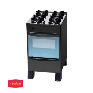 COCINA IRIS GLASS 4H NEGRA