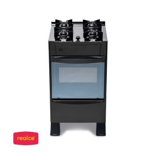 COCINA IRIS GLASS 4H NEGRA