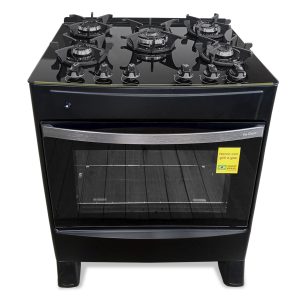 COCINA IRIS GLASS 5H BLACK