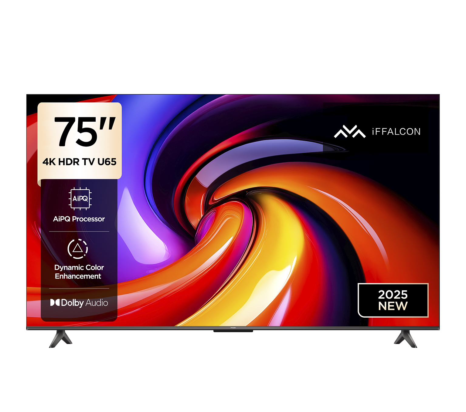 iFFALCON Televisor 75″ Google TV U62 4K
