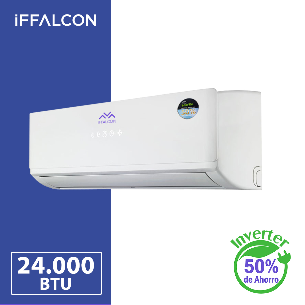 Aire Acondicionado iFFALCON de 24.000 BTU Inverter
