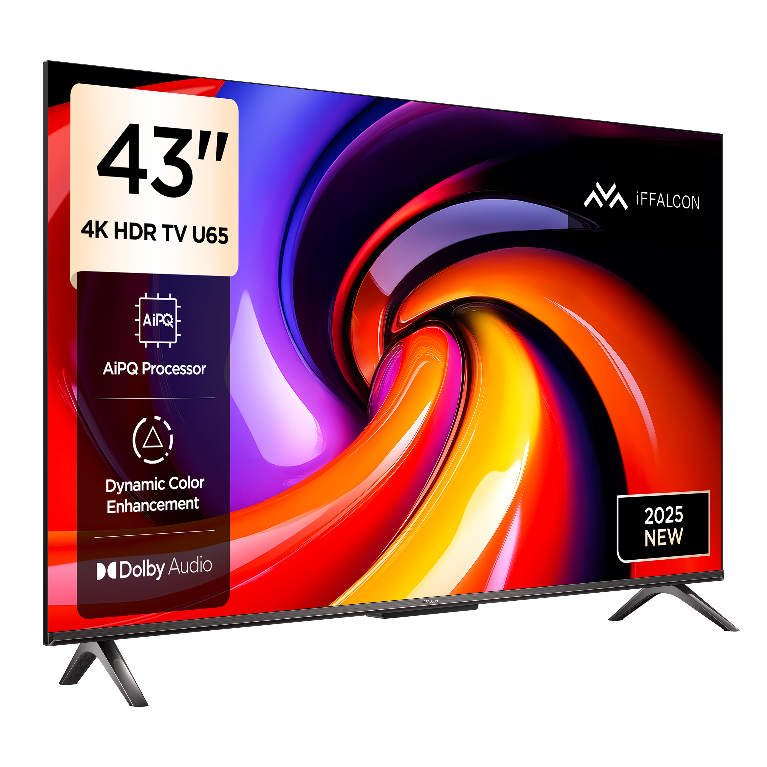 iFFALCON Televisor 43″ Google TV U62 4K