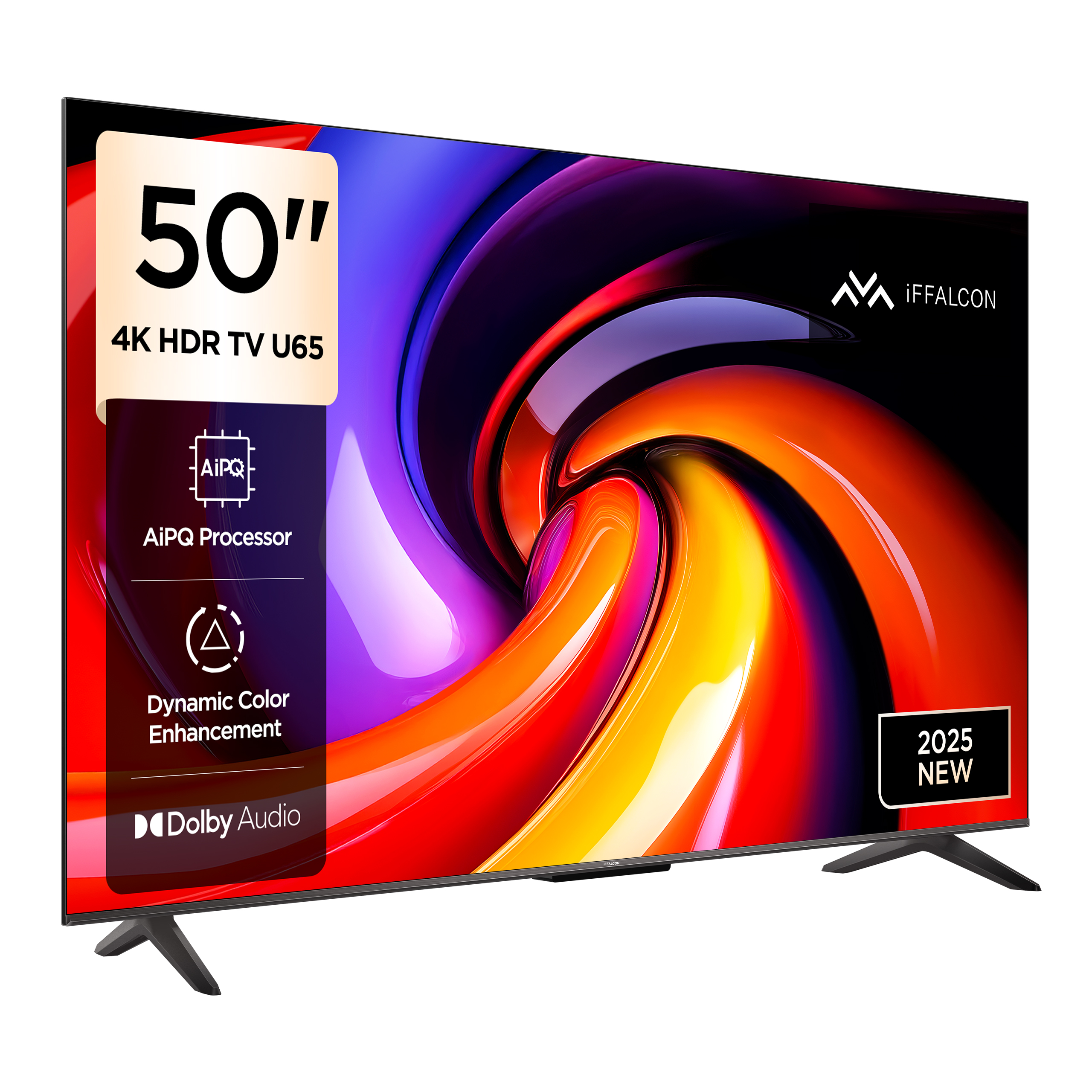 iFFALCON Televisor 50″ Google TV U62 4K