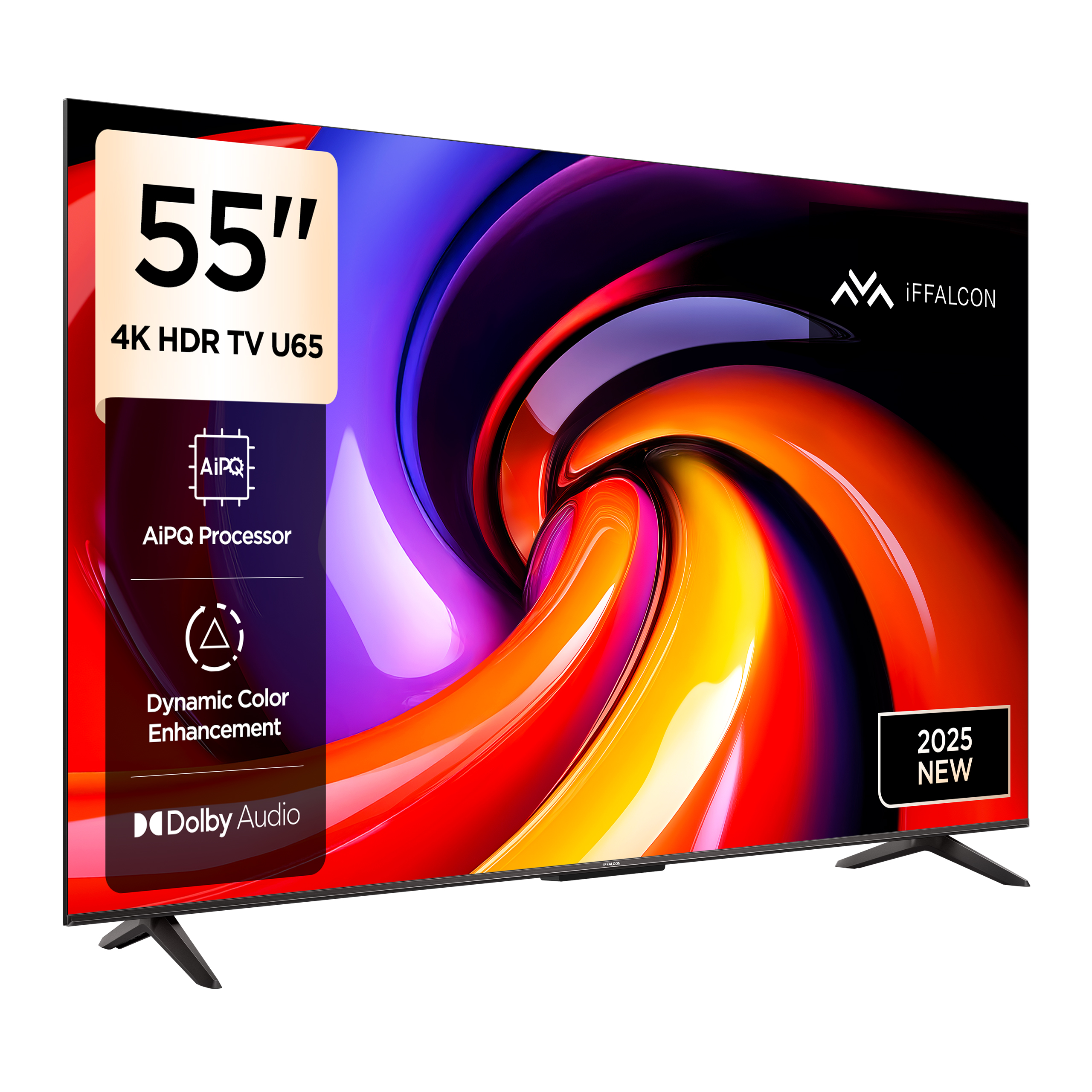 iFFALCON Televisor 55″ Google TV U62 4K